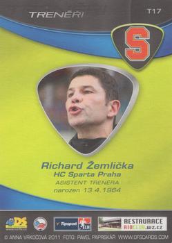 2011-12 OFS Plus - Coaches #T17 Richard Zemlicka Front