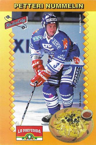 1995-96 Radio City Finnish National Team Recipes #2 Petteri Nummelin Front