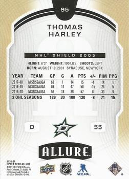 2020-21 Upper Deck Allure - 2005 Shield #95 Thomas Harley Back