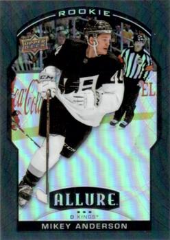 2020-21 Upper Deck Allure - Black Rainbow #83 Mikey Anderson Front