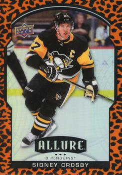 2020-21 Upper Deck Allure - Leopard #70 Sidney Crosby Front