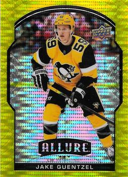2020-21 Upper Deck Allure - Yellow Taxi #3 Jake Guentzel Front