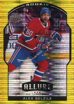 2020-21 Upper Deck Allure - Yellow Taxi #71 Alex Belzile Front