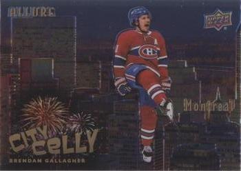 2020-21 Upper Deck Allure - City Celly #CC-10 Brendan Gallagher Front