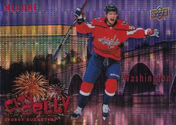 2020-21 Upper Deck Allure - City Celly Red #CC-8 Evgeny Kuznetsov Front