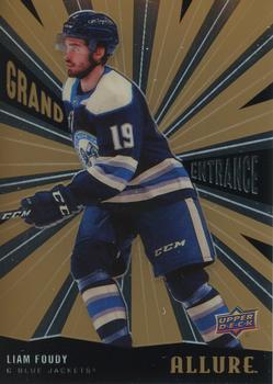 2020-21 Upper Deck Allure - Grand Entrance #GE-5 Liam Foudy Front