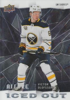 2020-21 Upper Deck Allure - Iced Out #IO-4 Victor Olofsson Front
