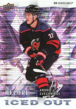 2020-21 Upper Deck Allure - Iced Out #IO-11 Andrei Svechnikov Front