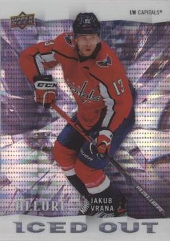 2020-21 Upper Deck Allure - Iced Out Red #IO-3 Jakub Vrana Front