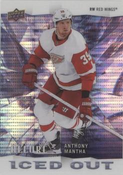 2020-21 Upper Deck Allure - Iced Out Red #IO-9 Anthony Mantha Front