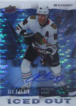 2020-21 Upper Deck Allure - Iced Out Blue Autographs #IO-13 Patrick Kane Front