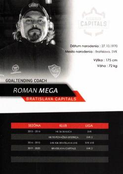 2019-20 Bratislava Capitals (ICEHL) #NNO Roman Mega Back