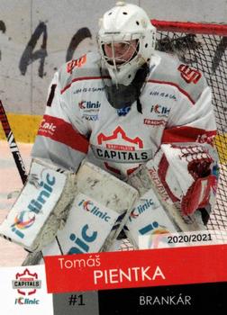 2020-21 Bratislava Capitals (ICEHL) #NNO Tomas Pientka Front
