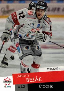 2020-21 Bratislava Capitals (ICEHL) #NNO Adam Bezak Front