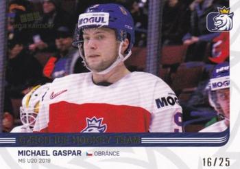 2018-19 Moje karticky Czech Ice Hockey Team - Gold #64 Michael Gaspar Front