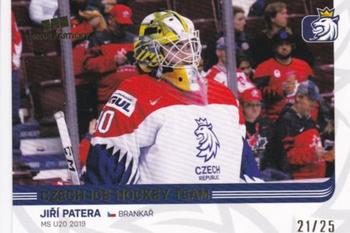 2018-19 Moje karticky Czech Ice Hockey Team - Gold #77 Jiri Patera Front