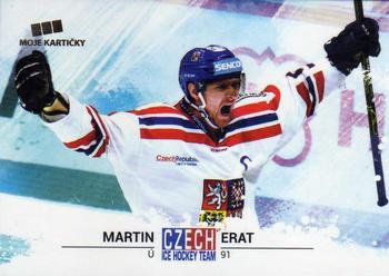 2017-18 Moje karticky Czech Ice Hockey Team #7 Martin Erat Front