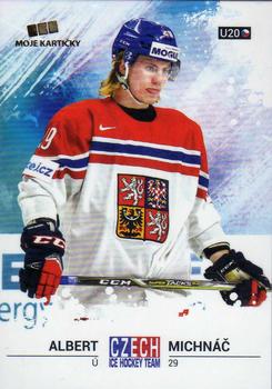 2017-18 Moje karticky Czech Ice Hockey Team #26 Albert Michnac Front