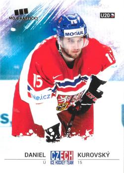 2017-18 Moje karticky Czech Ice Hockey Team #48 Daniel Kurovsky Front