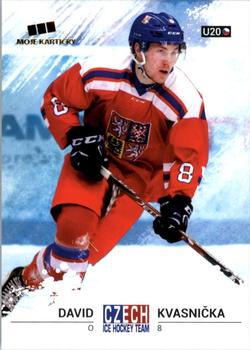 2017-18 Moje karticky Czech Ice Hockey Team #49 David Kvasnicka Front