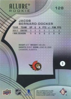 2021-22 Upper Deck Allure #128 Jacob Bernard-Docker Back