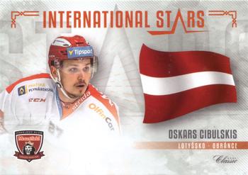 2019-20 OFS Classic - International Stars #IS-OCI Oskars Cibuļskis Front