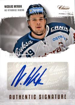 2019-20 OFS Classic - Authentic Signature Level 1 #AS-NWE Nicolas Werbik Front
