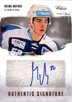 2019-20 OFS Classic - Authentic Signature Level 1 #AS-DMI Dalimil Mikyska Front