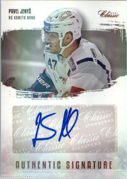 2019-20 OFS Classic - Authentic Signature Level 1 Rainbow #AS-PJE Pavel Jenys Front