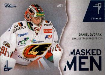 2019-20 OFS Classic Chance liga - Masked Men #MM-DDV Daniel Dvorak Front