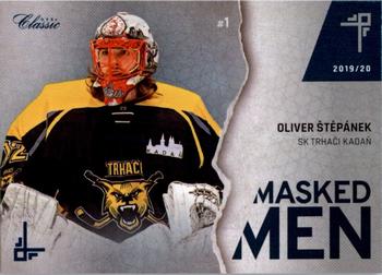 2019-20 OFS Classic Chance liga - Masked Men #MM-OŠT Oliver Stepanek Front