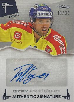 2019-20 OFS Classic Chance liga - Authentic Signature #AS-RVY Rene Vydareny Front