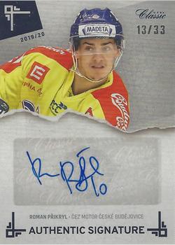 2019-20 OFS Classic Chance liga - Authentic Signature #AS-RPŘ Roman Prikryl Front