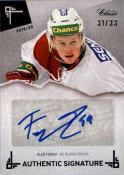 2019-20 OFS Classic Chance liga - Authentic Signature #AS-AFU Ales Furch Front