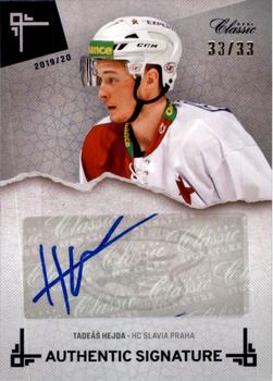2019-20 OFS Classic Chance liga - Authentic Signature #AS-THE Tadeas Hejda Front