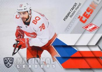 2021 Sereal KHL Collection - National Leaders #NAT-CZE-006 Robin Hanzl Front