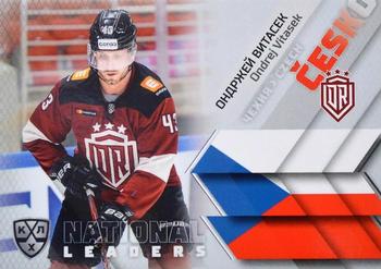 2021 Sereal KHL Collection - National Leaders #NAT-CZE-017 Ondrej Vitasek Front