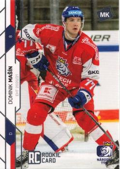 2020-21 Moje karticky Czech Ice Hockey Team #23 Dominik Masin Front
