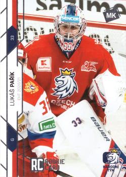 2020-21 Moje karticky Czech Ice Hockey Team #29 Lukas Parik Front