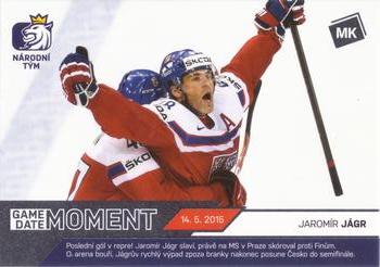 2020-21 Moje karticky Czech Ice Hockey Team #98 Jaromir Jagr Front