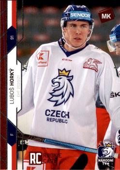 2020-21 Moje karticky Czech Ice Hockey Team - Red #9 Lubos Horky Front