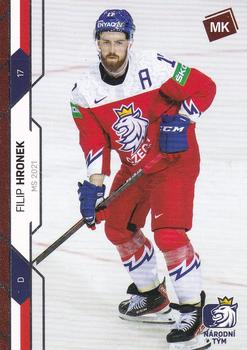 2020-21 Moje karticky Czech Ice Hockey Team - Red #61 Filip Hronek Front