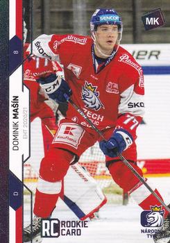 2020-21 Moje karticky Czech Ice Hockey Team - Rainbow #23 Dominik Masin Front