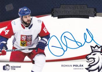 2020-21 Moje karticky Czech Ice Hockey Team - National Pride Signatures #17 Roman Polak Front