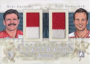 2010-11 In The Game Enshrined - Classmates - Spring Expo - Silver #CM-76 Mike Gartner / Dale Hawerchuk Front