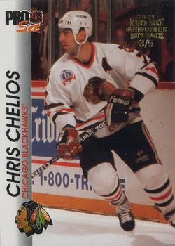 2020-21 Pro Set Memories - 1992-93 Buybacks Gold #34 Chris Chelios Front
