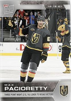 2021-22 Topps Now Stickers #4 Max Pacioretty Front