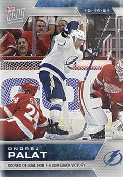 2021-22 Topps Now Stickers #11 Ondrej Palat Front