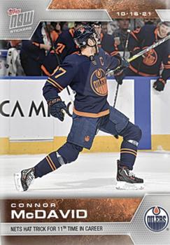 2021-22 Topps Now Stickers #17 Connor McDavid Front