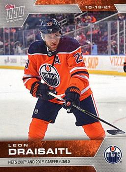 2021-22 Topps Now Stickers #29 Leon Draisaitl Front